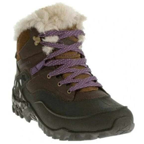 Merrell Shoes - Merrell Performance Snow Boots Chocolate Brown Women’s 9.5 Warm Insulated Hiking